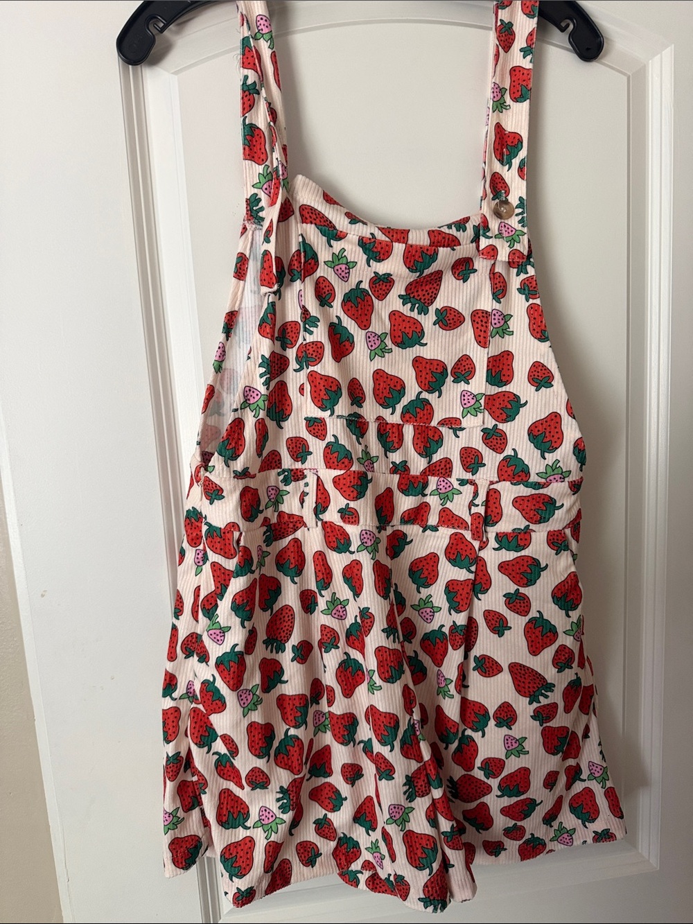CIDER Strawberry Print Corduroy Overall
Shorts